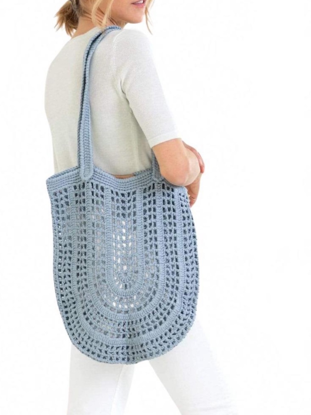 MerSea Souk Crochet Summer Bag Tote - Picture 6 of 6